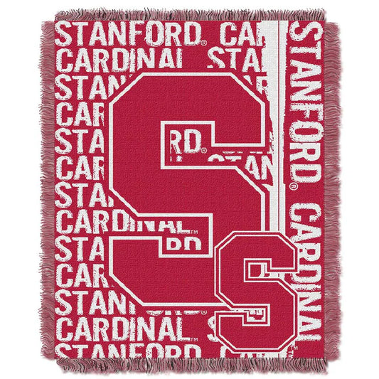 Stanford Cardinal Double Play Jacquard Throw Blanket by The Northwest Group