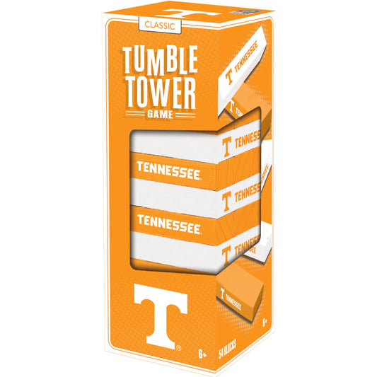 Tennessee Volunteers Wood Tumble Tower Game by Masterpieces