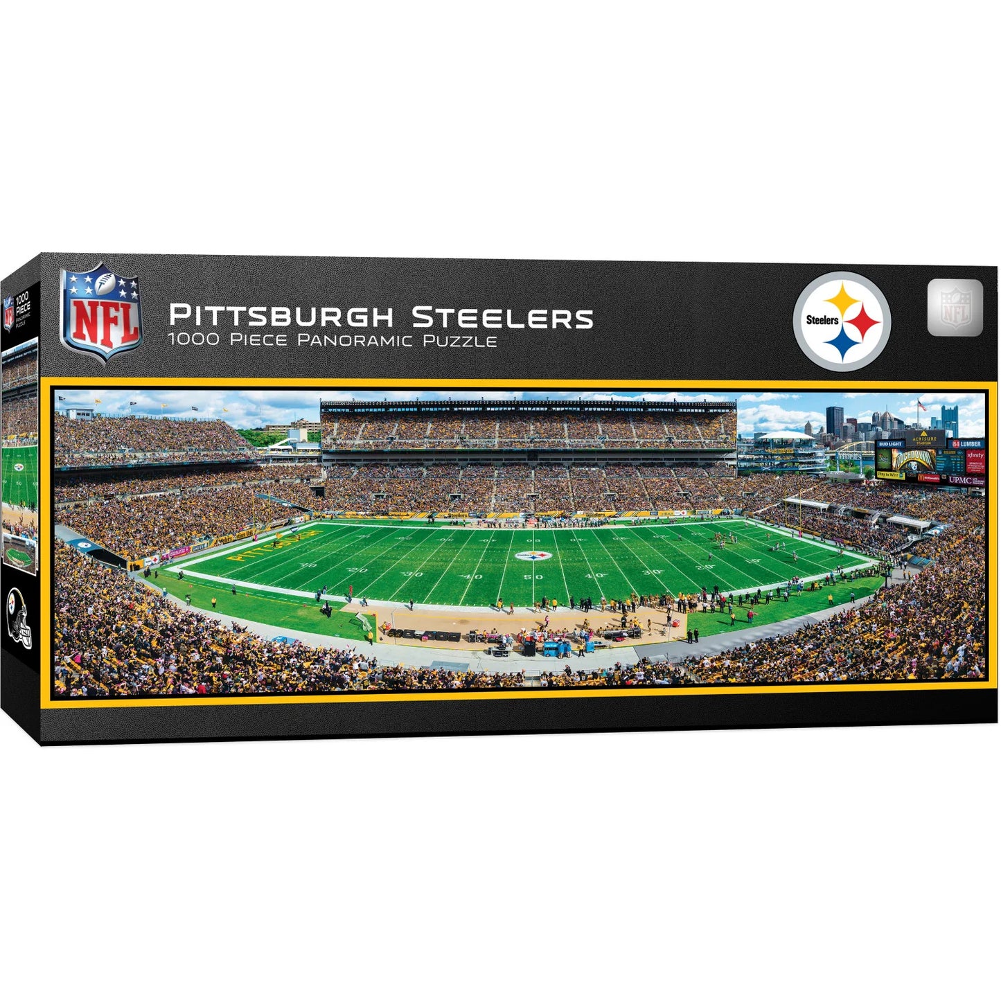 Pittsburgh Steelers Panoramic Stadium 1000 Piece Puzzle - Center View by Masterpieces