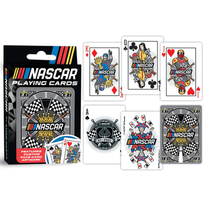 NASCAR Playing Cards Playing Cards - 54 Card Deck by Masterpieces