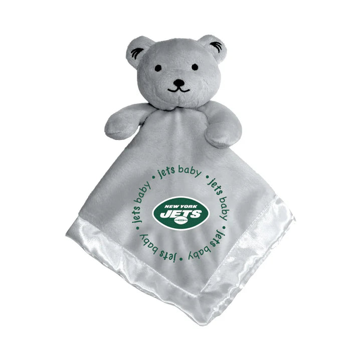 New York Jets Embroidered Gray Security Bear by Masterpieces