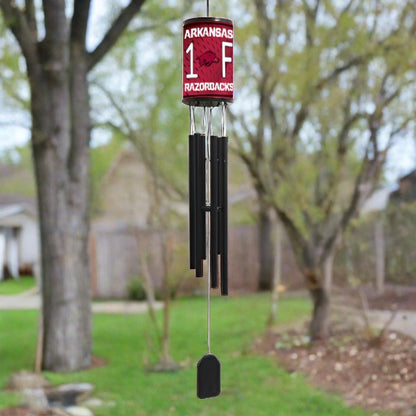 Arkansas Razorbacks #1 Fan Wind Chime by GTEI