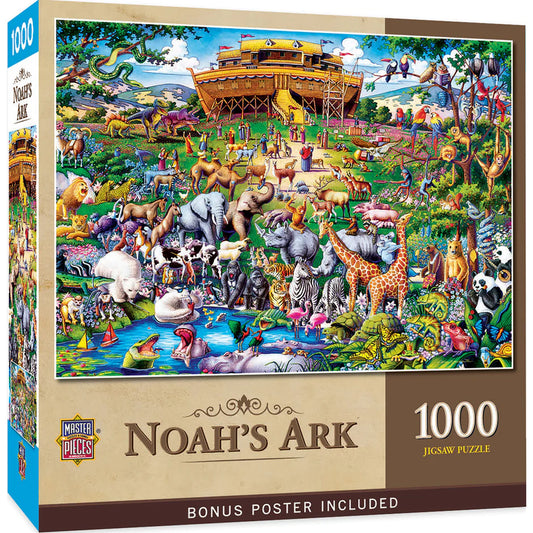 Inspirational - Noah's Ark 1000 Piece Jigsaw Puzzle by Masterpieces