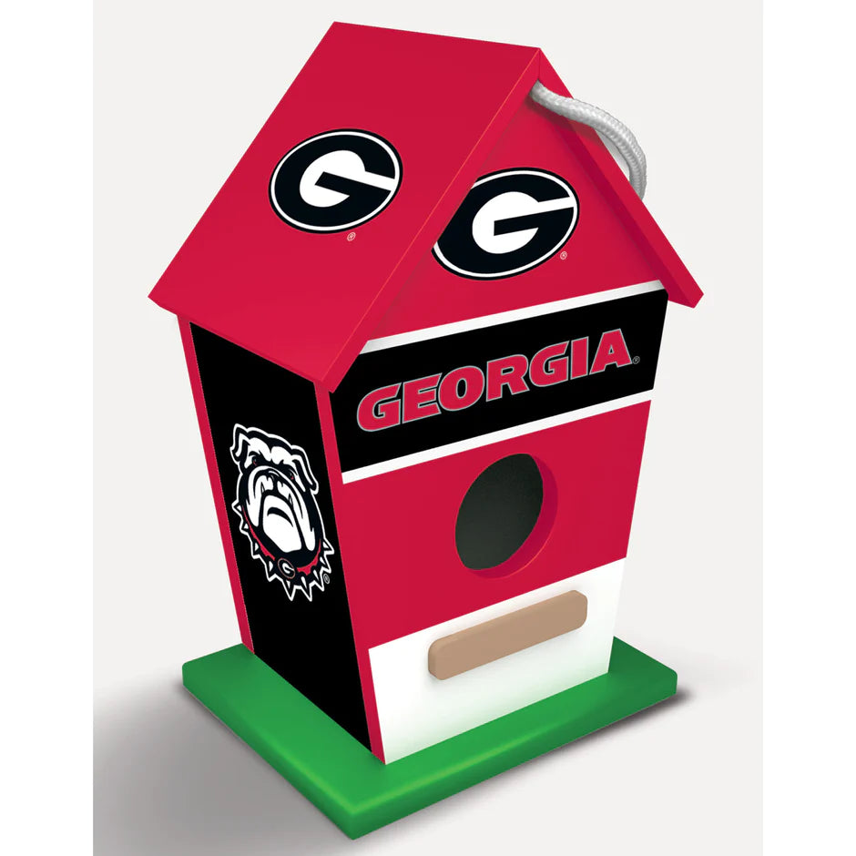 Georgia Bulldogs Wooden Birdhouse by MasterPieces