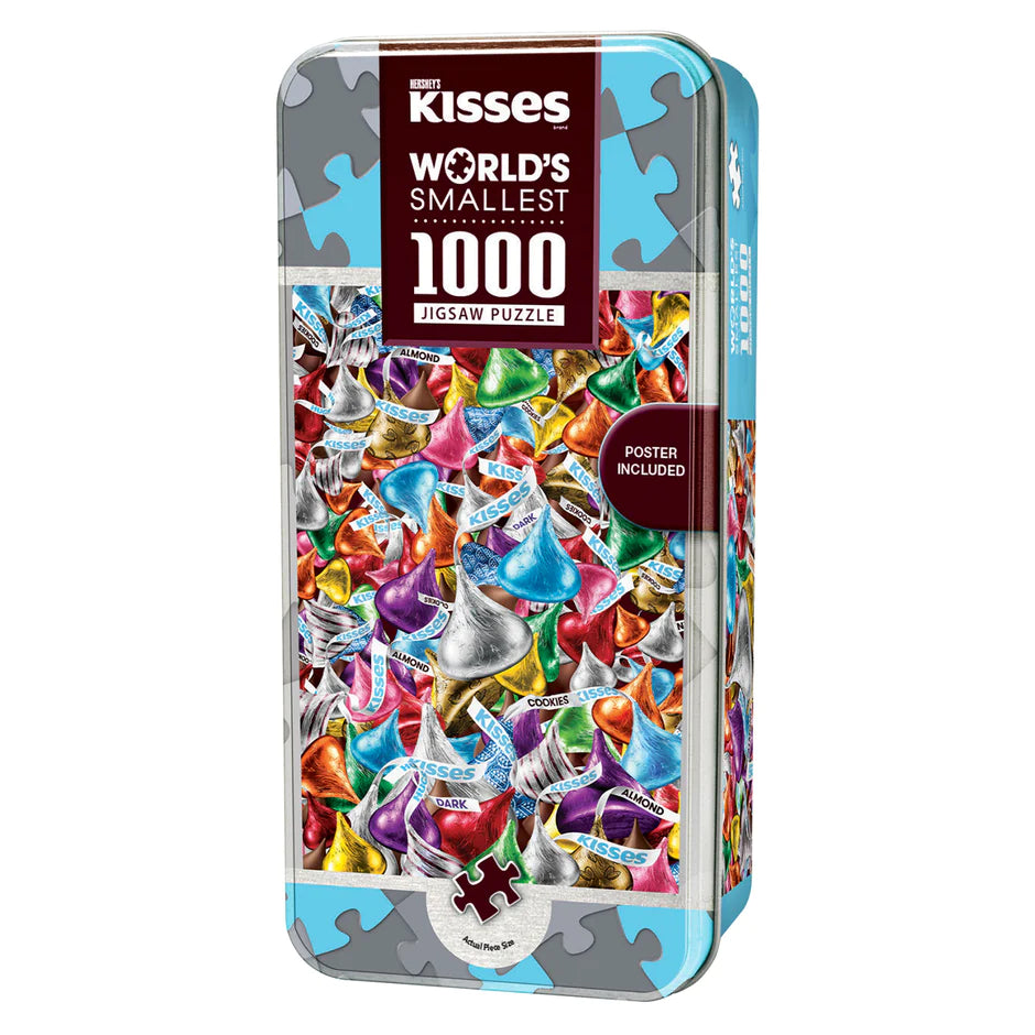 Worlds Smallest - Hershey's Kisses 1000 Piece Jigsaw Puzzle by Masterpieces