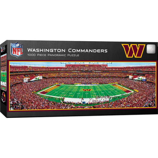 Washington Commanders - 1000 Piece Panoramic Jigsaw Puzzle by Masterpieces