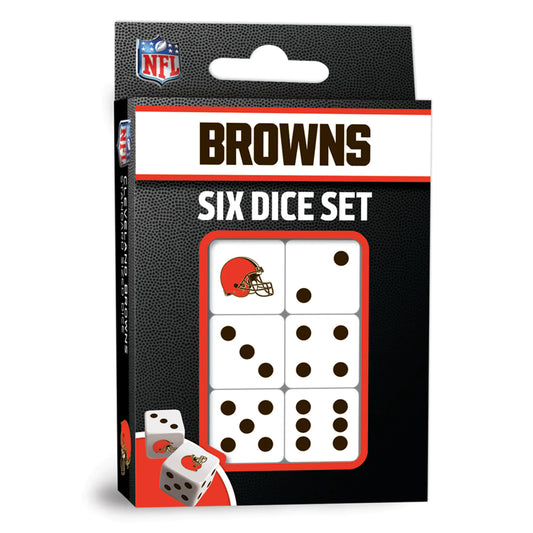 Cleveland Browns Dice Set by Masterpieces