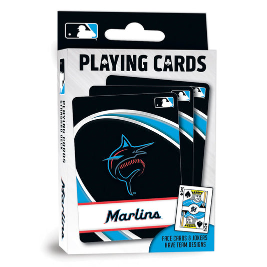 Miami Marlins Playing Cards by Masterpieces