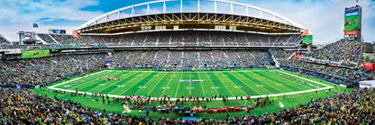 Seattle Seahawks Panoramic Stadium 1000 Piece Puzzle - Center Zone View by Masterpieces