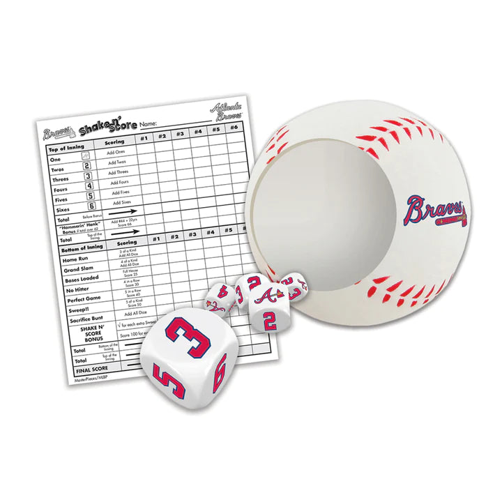 Atlanta Braves Shake n Score Dice Game by MasterPieces