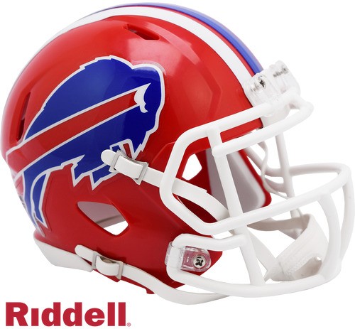 Buffalo Bills 1987 - 2001 Throwback Speed Mini Helmet by Riddell
