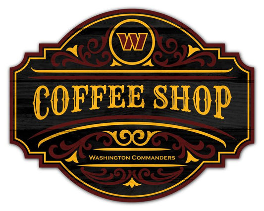 Washington Commanders Coffee Tavern Sign by Fan Creations