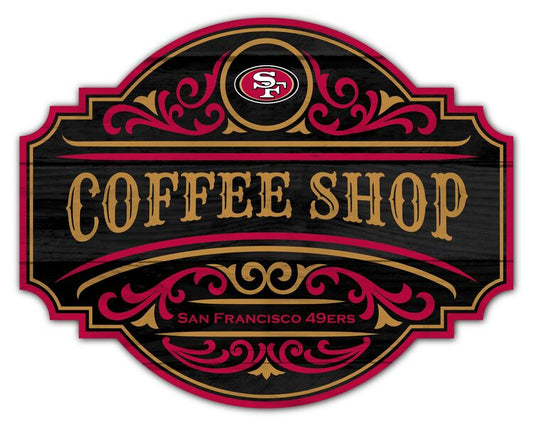 San Francisco 49ers Coffee Tavern Sign by Fan Creations