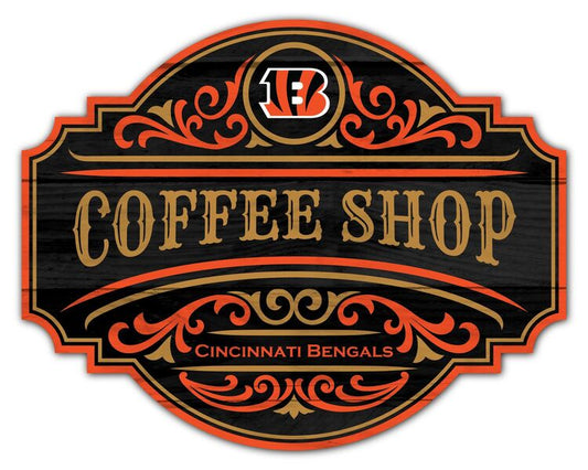 Cincinnati Bengals Coffee Tavern Sign by Fan Creations