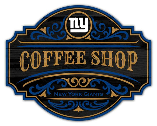 New York Giants Coffee Tavern Sign by Fan Creations