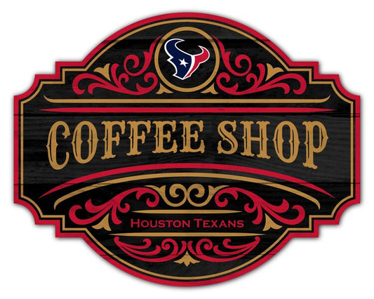Houston Texans Coffee Tavern Sign by Fan Creations