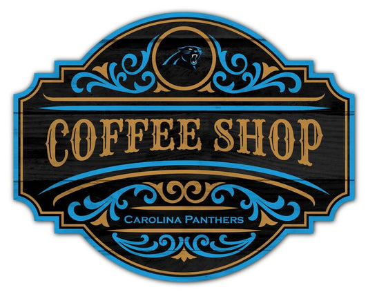 Carolina Panthers Coffee Tavern Sign by Fan Creations