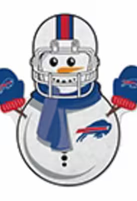 Buffalo Bills Snowman Shape Cut Pennant by Rico