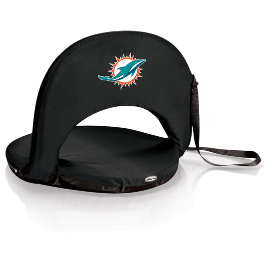 Miami Dolphins - Oniva Portable Reclining Seat, (Black) by Picnic Time