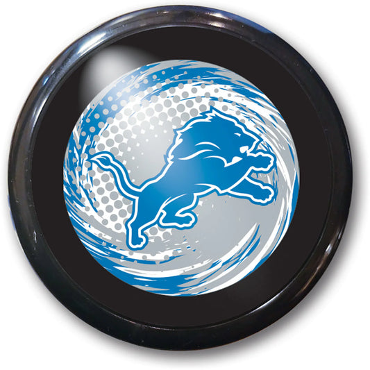 Detroit Lions NFL Yo-Yo: 5" x 3" x 2", team design on both sides, beginner level, official NFL, by Duncan / Masterpieces.