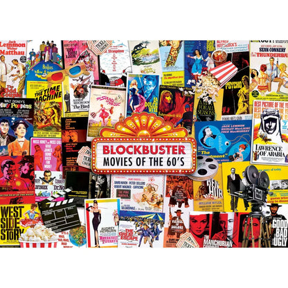 Flashbacks - Movie Posters 1000 Piece Jigsaw Puzzle by Masterpieces