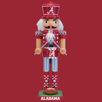 Alabama Crimson Tide Collectible 12" Wooden Nutcracker by Masterpieces