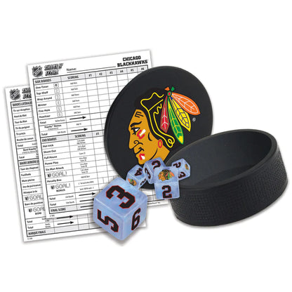 Chicago Blackhawks Shake n Score Dice Game by MasterPieces