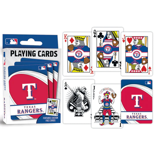 Texas Rangers Playing Cards by Masterpieces
