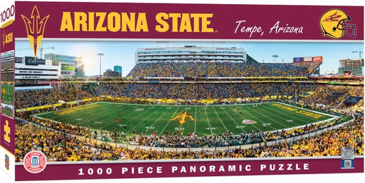 Arizona State Sun Devils Stadium 1000 Piece Panoramic Puzzle - Center View by Masterpieces