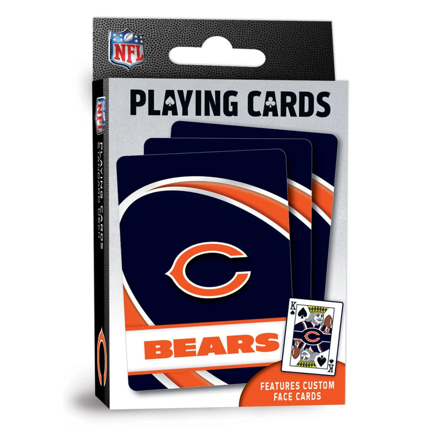 Chicago Bears Playing Cards - 54 Card Deck by Masterpieces