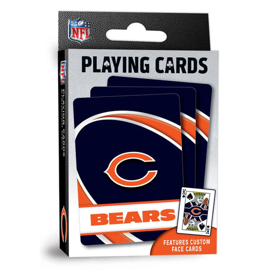 Chicago Bears Playing Cards - 54 Card Deck by Masterpieces