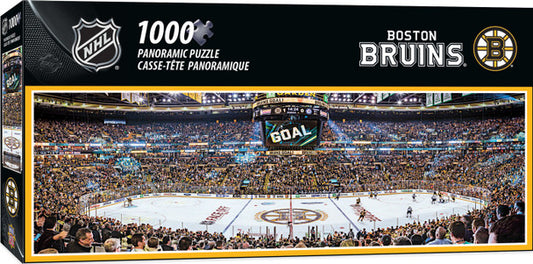 Boston Bruins Panoramic Stadium 1000 Piece Puzzle - Center View by Masterpieces