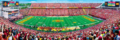 Iowa State Cyclones Jack Trice Stadium 1000 Piece Panoramic Puzzle -  by Masterpieces