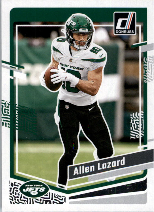 2023 Donruss #229 Allen Lazard - New York Jets Football Card {NM-MT}