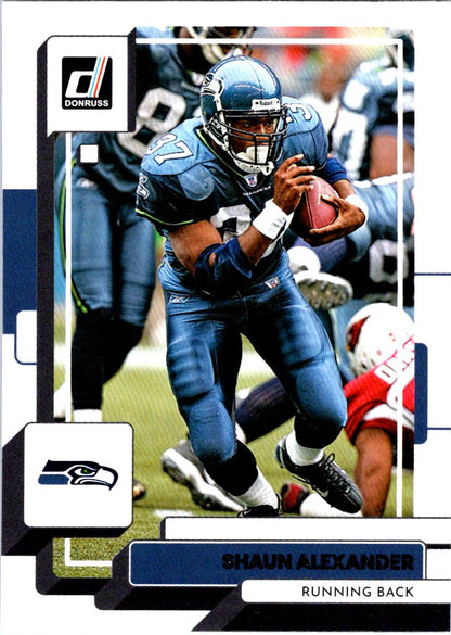 2022 Donruss #37 Shaun Alexander - Football Card {NM-MT}