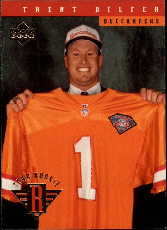 1994 Upper Deck #17 Trent Dilfer RC - TB Buccaneers Football Card {NM-MT}