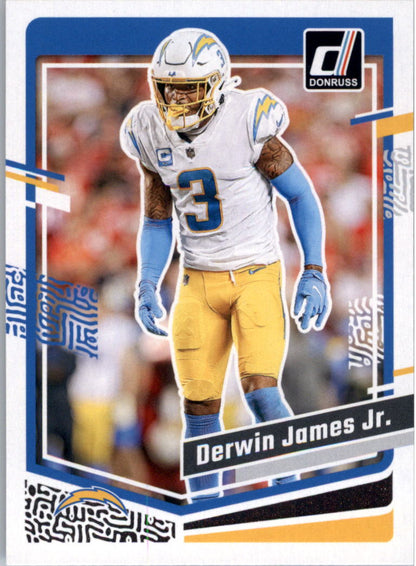2023 Donruss #155 Derwin James Jr. - Los Angeles Chargers Football Card {NM-MT}