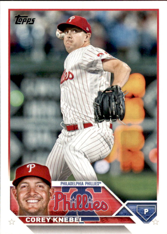 2023 Topps #28 Corey Knebel - Baseball Card NM-MT