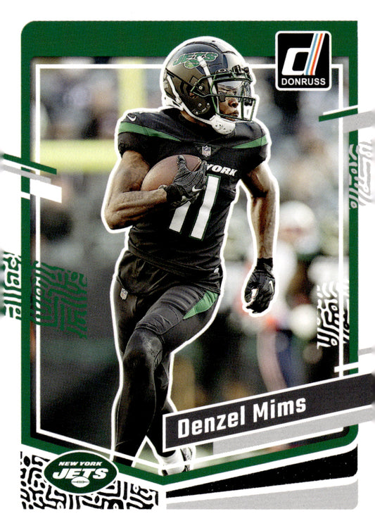 2023 Donruss #232 Denzel Mims - New York Jets Football Card {NM-MT}