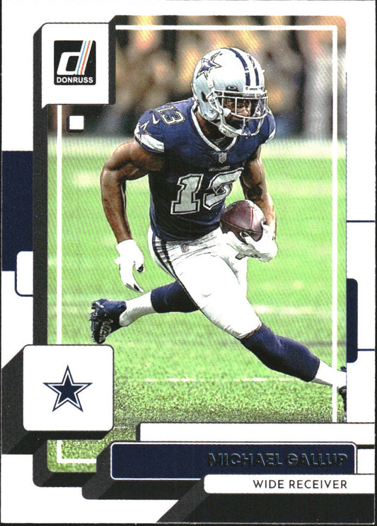 2022 Donruss #151 Michael Gallup - Dallas Cowboys Football Card {NM-MT}
