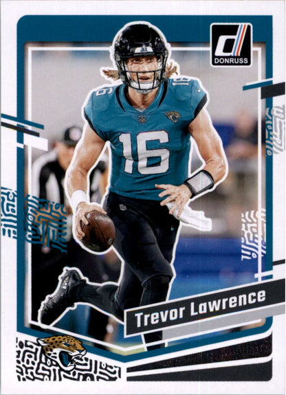 2023 Donruss #139 Trevor Lawrence - Jacksonville Jaguars Football Card {NM-MT}