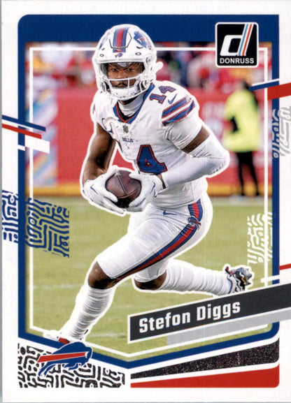2023 Donruss #35 Stefon Diggs - Buffalo Bills Football Card {NM-MT}