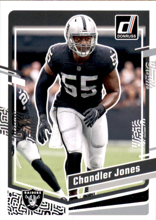 2023 Donruss #180 Chandler Jones - Las Vegas Raiders Football Card {NM-MT}