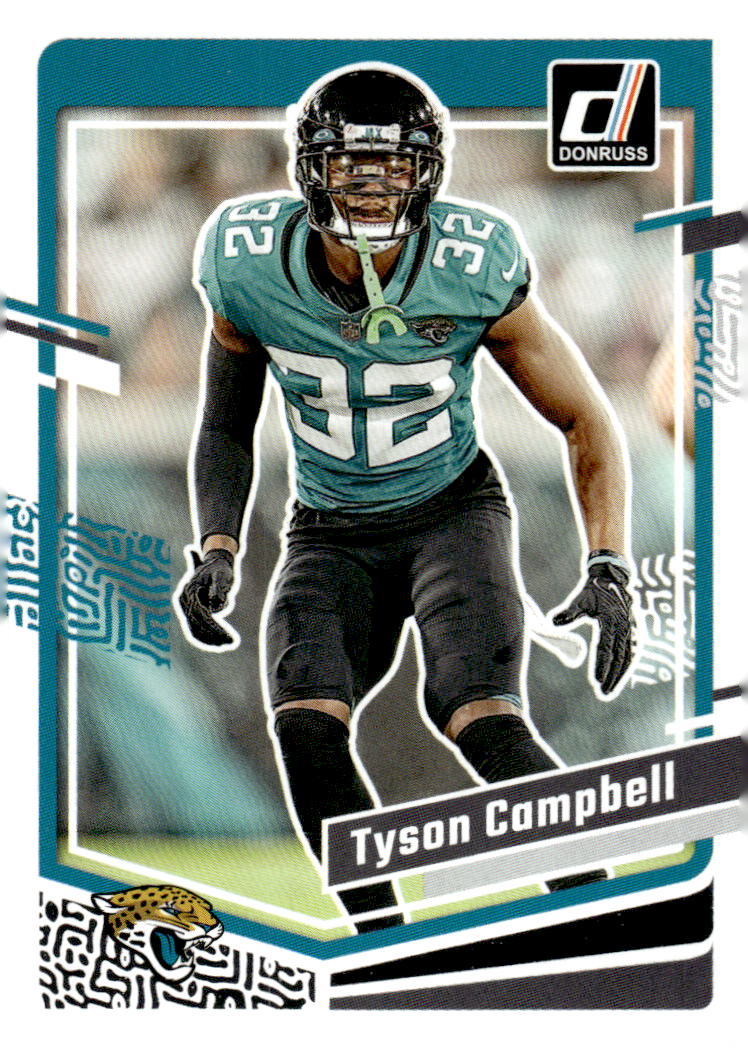 2023 Donruss #140 Tyson Campbell - Jacksonville Jaguars Football Card {NM-MT}