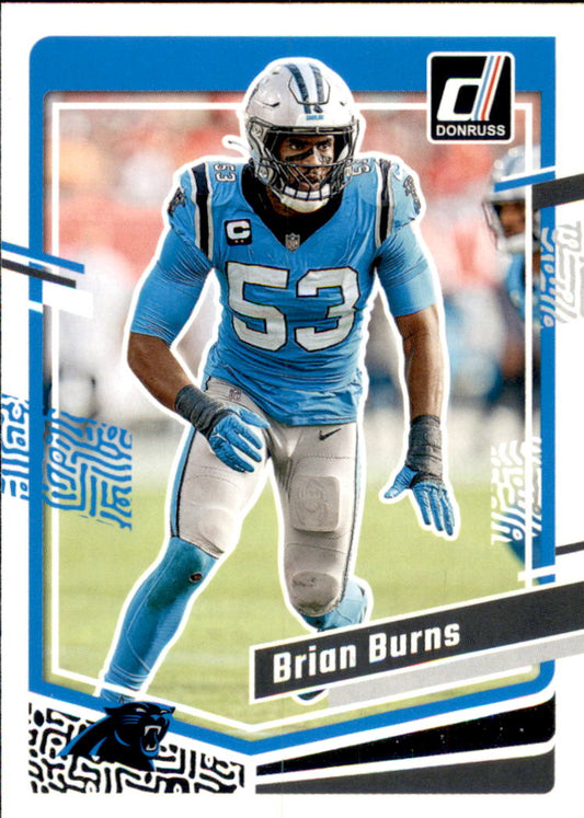 2023 Donruss #39 Brian Burns - Los Angeles Chargers Football Card {NM-MT}