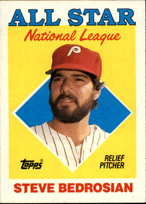 1988 Topps #407 Steve Bedrosian AS - Baseball Card NM-MT