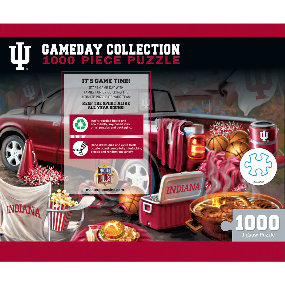 Indiana Hoosiers - Gameday 1000 Piece Jigsaw Puzzle by Masterpieces