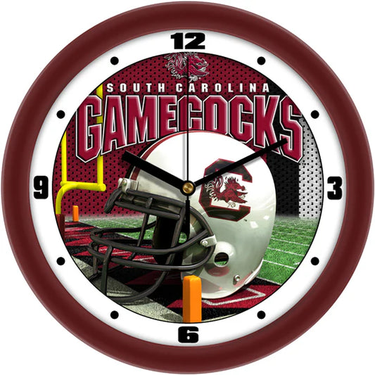 South Carolina Gamecocks 11.5" Football Helmet Design Wall Clock by Suntime