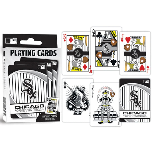 Chicago White Sox Playing Cards - 54 Card Deck by Masterpieces