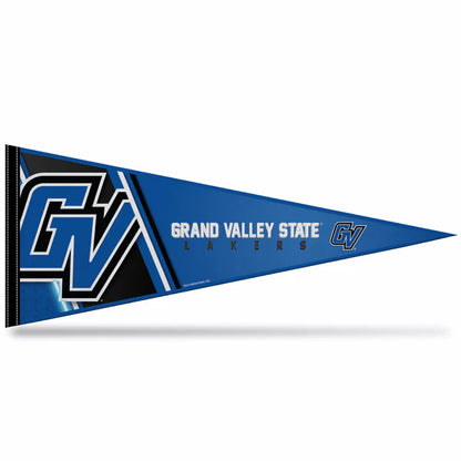 Grand Valley State Lakers 12x30 NCAA felt pennant with bold team graphics. Officially licensed and perfect for dorms, offices, and fan caves.